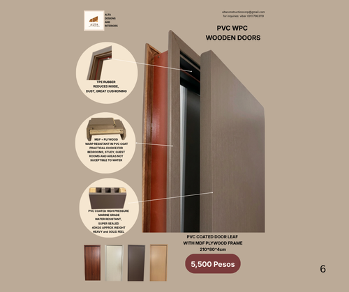 PVC WOODEN DOOR
